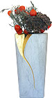 Skulptur Bodenvase